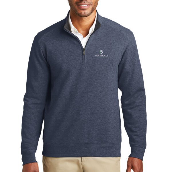 i3Verticals Embroidered - Interlock 1/4 Zip Thumbnail