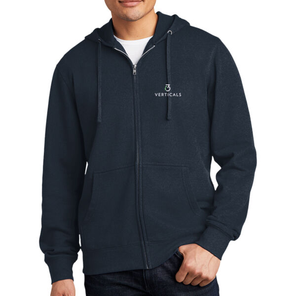 i3Verticals Embroidered - Fleece Full Zip Hoodie Thumbnail