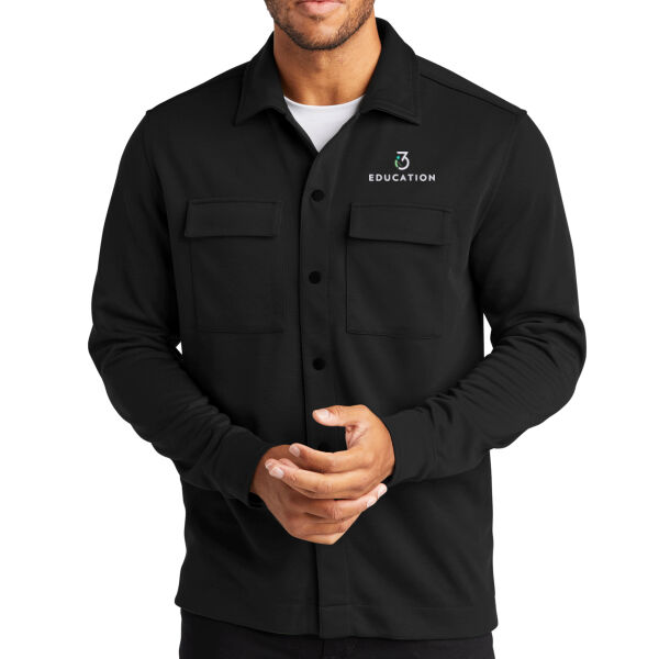 i3Verticals Education Embroidered - Double Knit Snap Front Jacket Thumbnail
