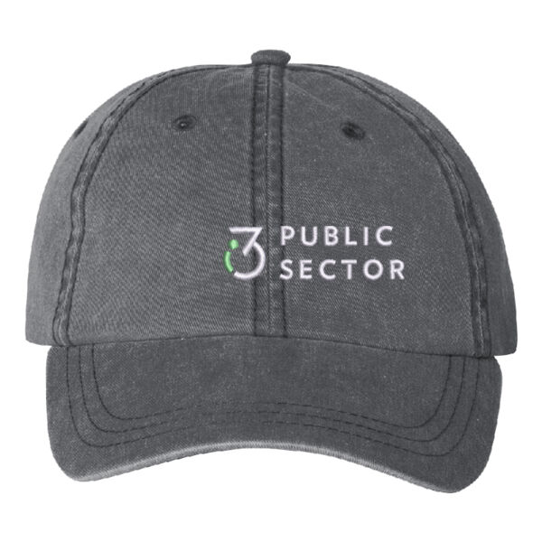 i3 Verticals Public Sector Embroidered - Pigment-Dyed Cap Thumbnail