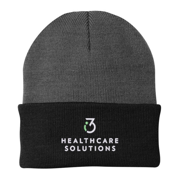 i3 Healthcare Solutions Embroidered - Knit Cap Thumbnail