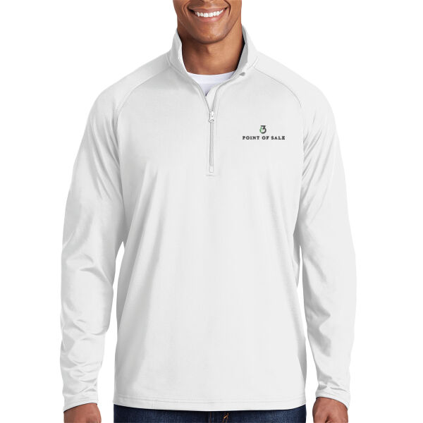 i3 Verticals POS Embroidered - Sport Wick ® Stretch 1/4 Zip Pullover Thumbnail