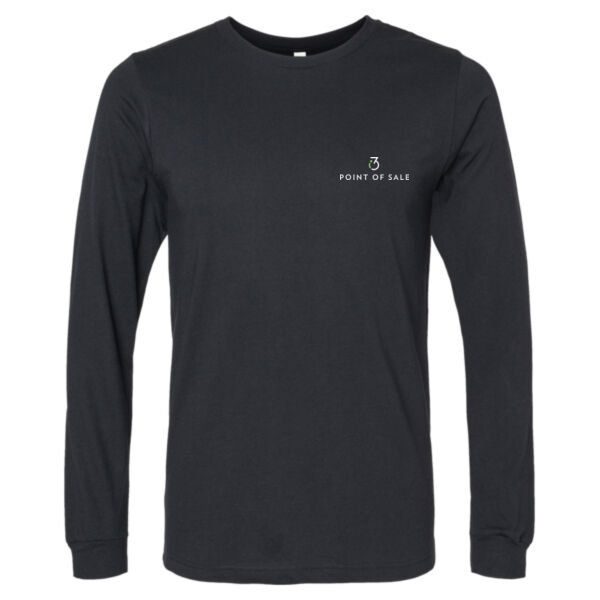 i3 Verticals POS Printed - Unisex Heather CVC Long Sleeve Tee Thumbnail