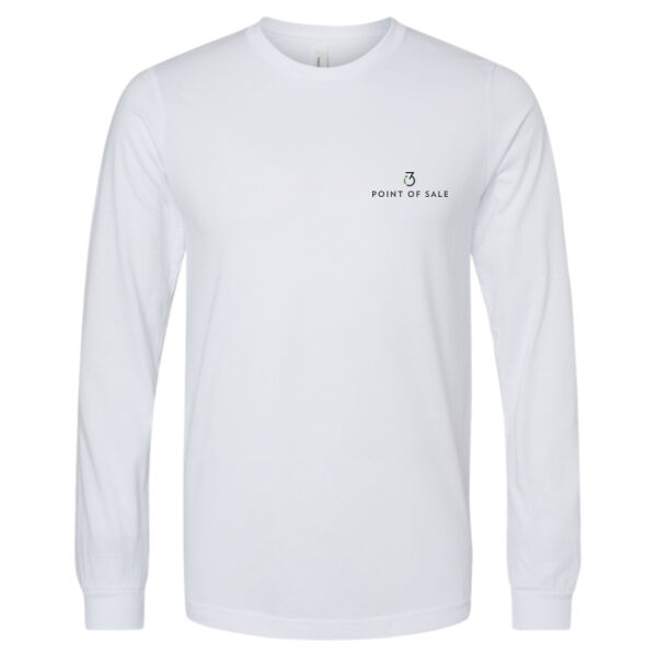 i3 Verticals POS Printed - Unisex Heather CVC Long Sleeve Tee Thumbnail