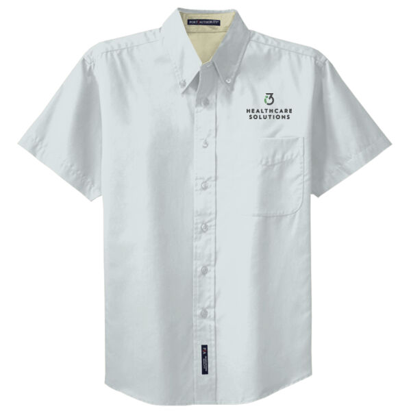 i3 Verticals Healthcare Solutions Embroidered - Short Sleeve Easy Care Shirt Thumbnail